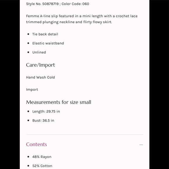 Free People Sittin Pretty Slip NWT - Picture 7 of 7